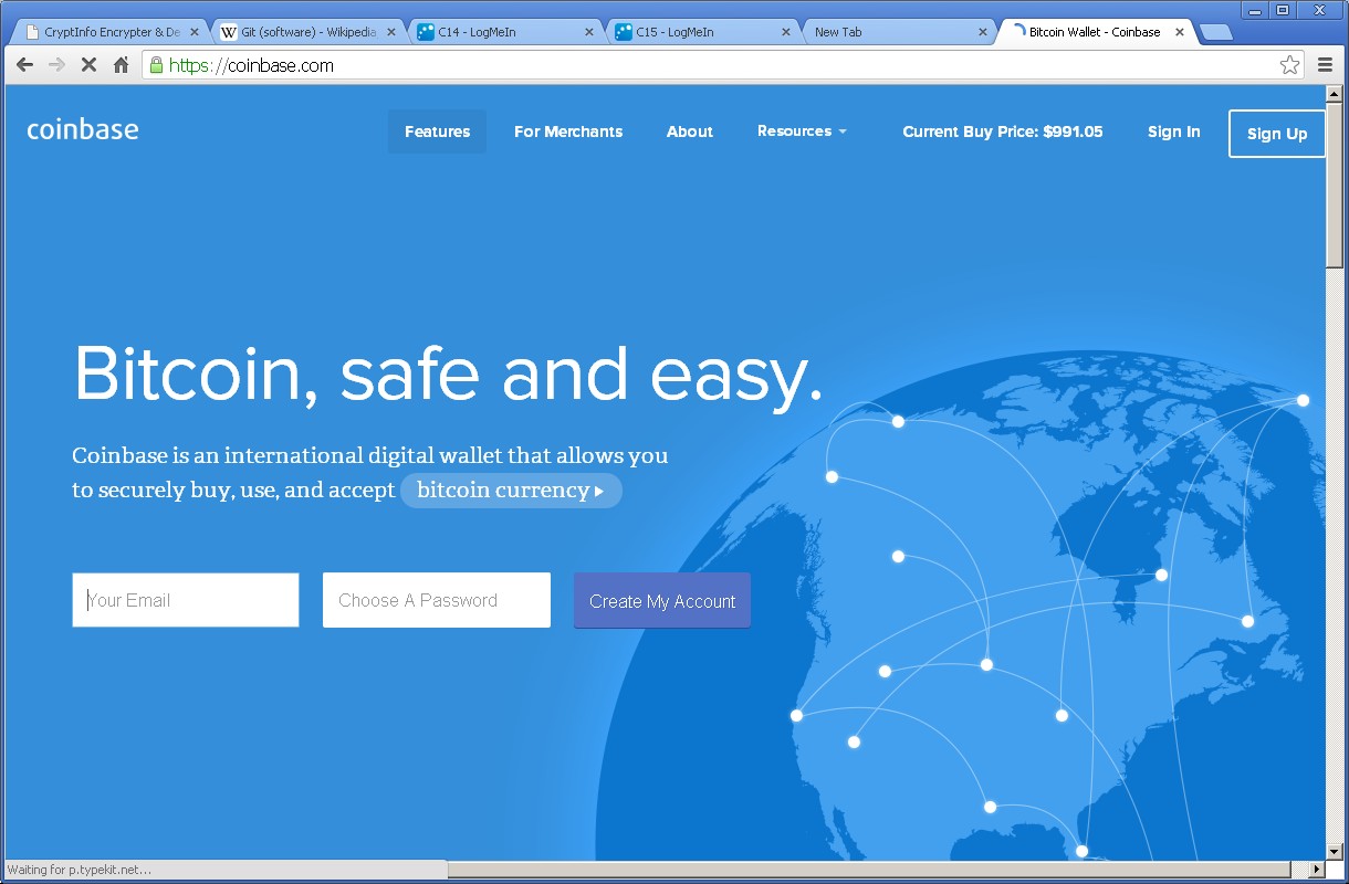 Coinbase Digital Currency API